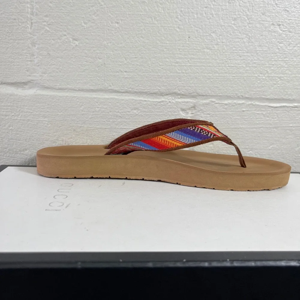 Minnetonka Hedy 530982 Brown Sandal Slide Slip On Men's Size 9 M
